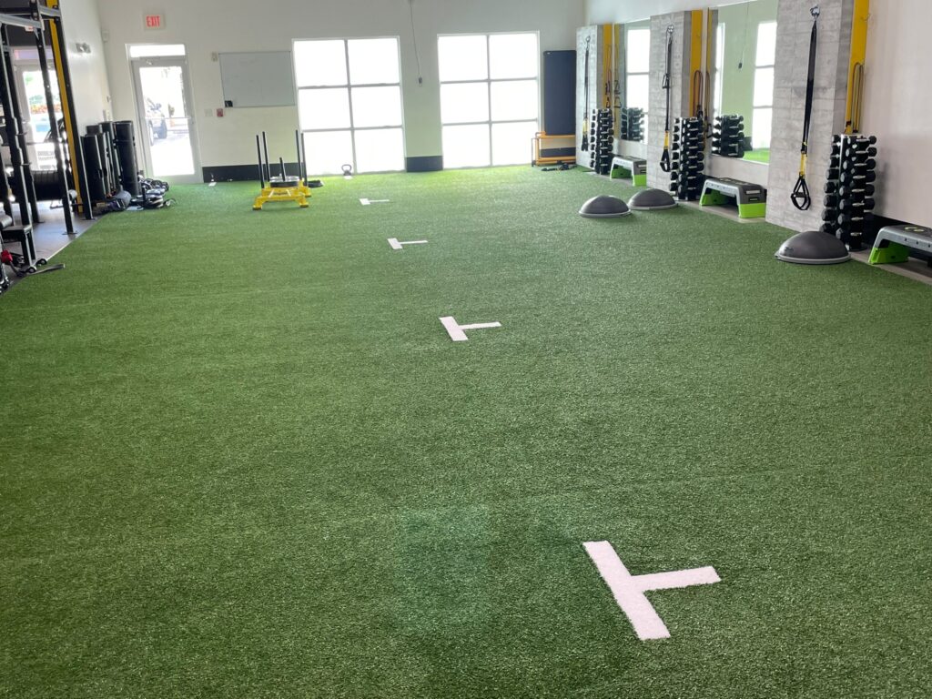 Synthetic Turf for Gym Evergreen Tech Landscaping Boca Raton