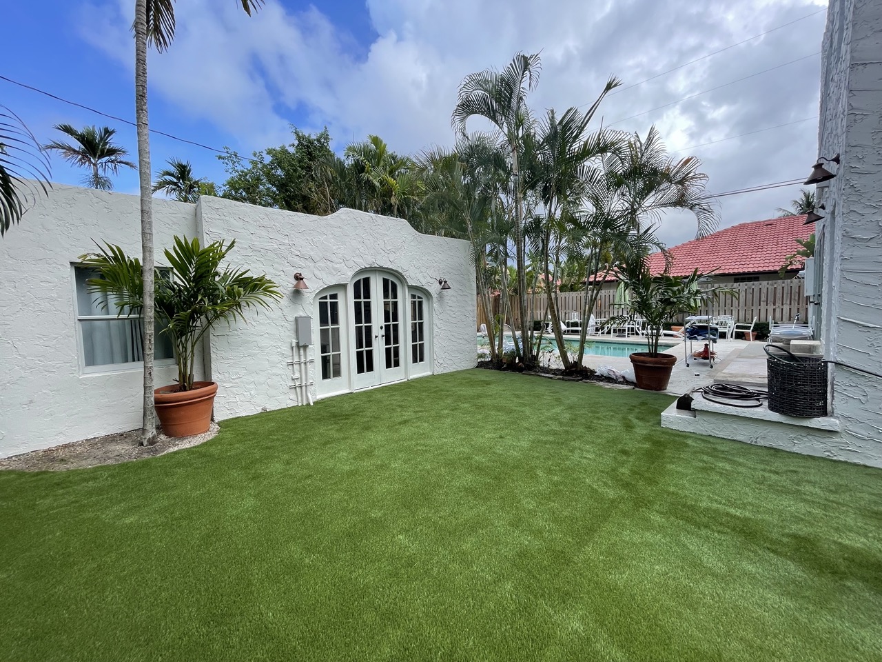 artificial grass installation - turf installation